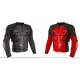 New Men's Deadpool Motorcycle Leather Jacket