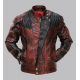 New Men's Star Lord Chris Pratt Leather Jacket