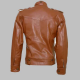 New Men's Winterwear Men Tan Leather Jacket