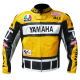 New Men's Yamaha Motorcycle Cow Hide Leather Jacket
