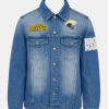 Norfolk State University Style Denim Jacket - Unisex
