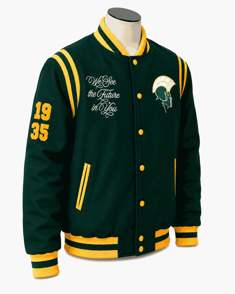 Norfolk State University Style Varsity Jacket - Unisex