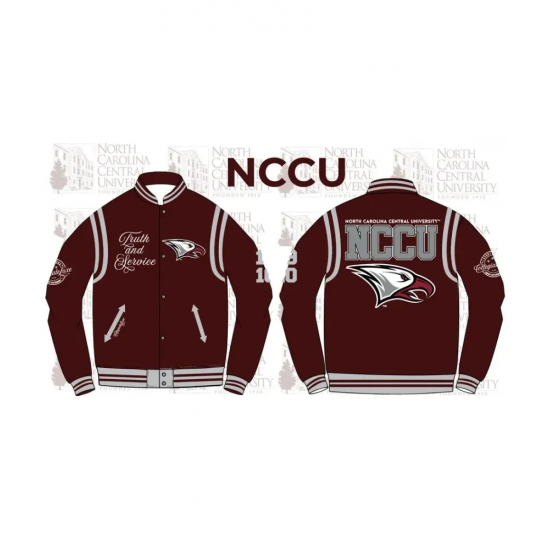 North Carolina A&M University Unisex Maroon Varsity Jacket