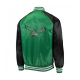 Philadelphia Eagles Lead Off Satin Varsity Jacket