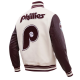 Philadelphia Phillies Retro Classic Rib Wool Varsity Jacket