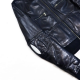 Prada Black  Leather Bomber Jacket