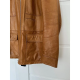 Prada Oak Brown Leather Jacket