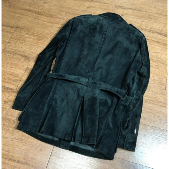 Rare Gucci × Tom Ford Era Suede Leather Jacket