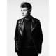 Rare Hedi Slimane × Saint Laurent Paris Original Black Leather Jacket