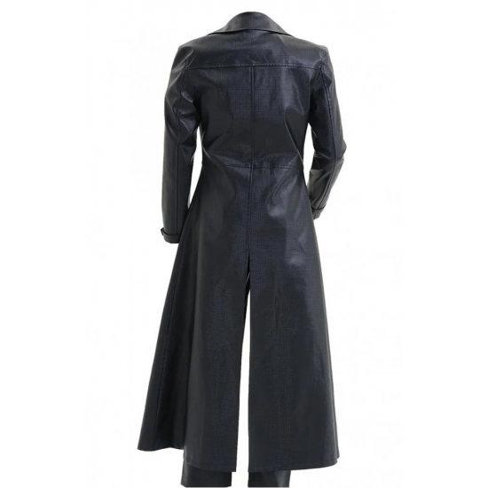 Resident Evil 5 Albert Wesker Leather Coat Cosplay Costume