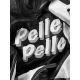 Retro 90s Pelle Pelle Mugshot Mafia Two Tone Black Leather Jacket