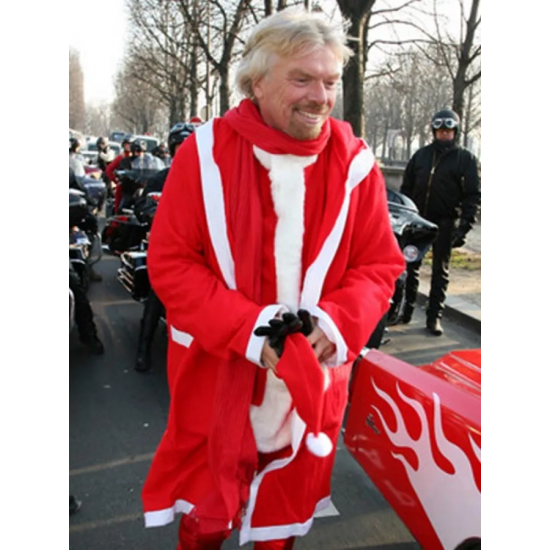 Richard Branson Christmas Cosplay Jacket