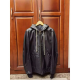 Rick Owens Men's Black Jacket Cowhide Leather Coat