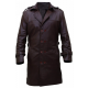 Rorschach Watchmen Leather Trench Coat