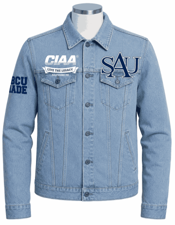 Saint Augustine's University Style Denim Jacket - Unisex