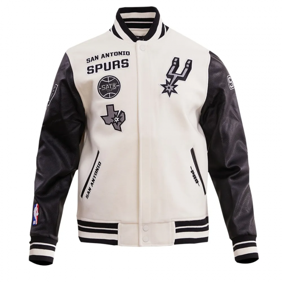San Antonio Spurs Retro Classic Wool Varsity Jacket
