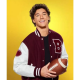 Saved by the Bell Jamie Spano Red Varsity Jacket