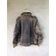 Seditionaries Rare Basic Wear Flight Brown Leather Jacket