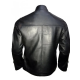 Sheepskin Leather Mens Diamond Quilted Jacket