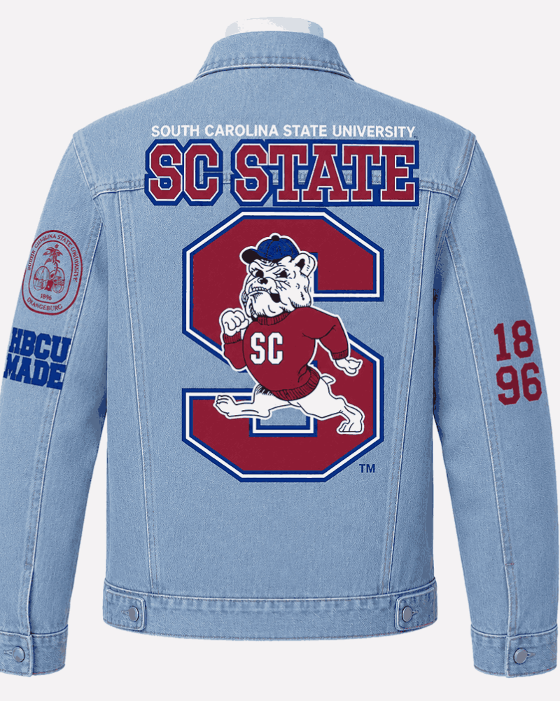 South Carolina State Style Denim Jacket - Unisex