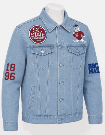 South Carolina State Style Denim Jacket - Unisex