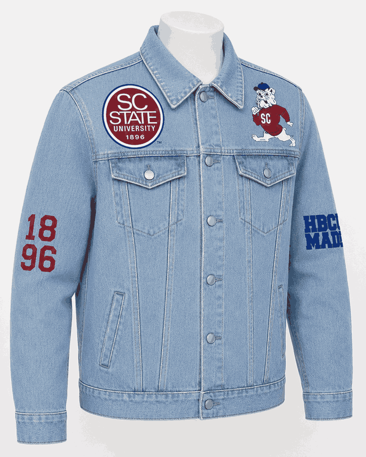 South Carolina State Style Denim Jacket - Unisex