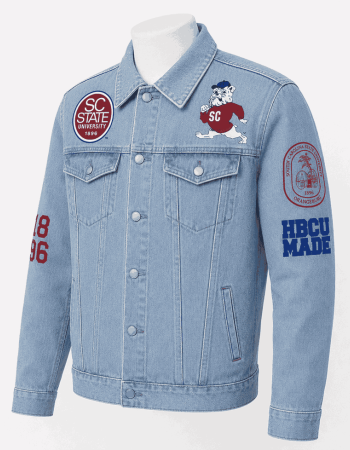 South Carolina State Style Denim Jacket - Unisex