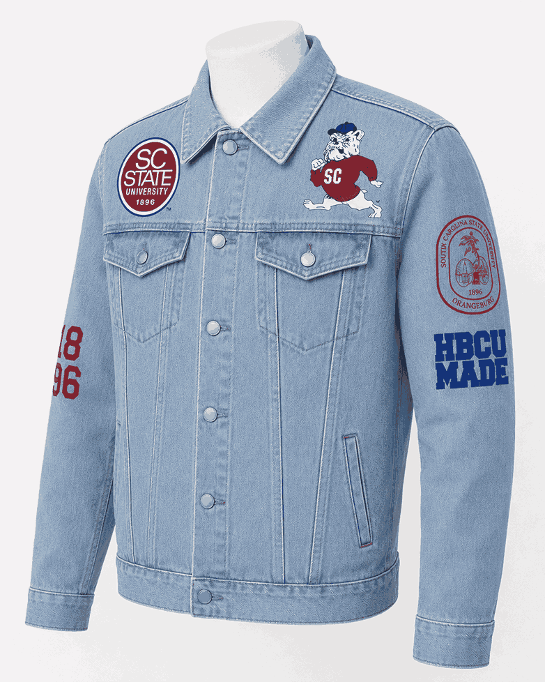 South Carolina State Style Denim Jacket - Unisex