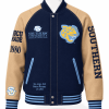 Southern University Style Varsity Wool Jacket - Unisex