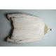 Stone Island Vintage Hand Painted White Shearling Jacket