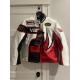 Supreme Yohji Yamamoto Vanson Leathers Jacket White Red