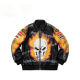 Supreme × Vanson Leathers Ghost Rider Black Leather Jacket