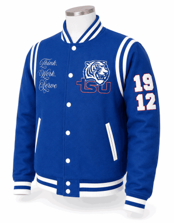 Tennessee State University Style Varsity Jacket - Unisex