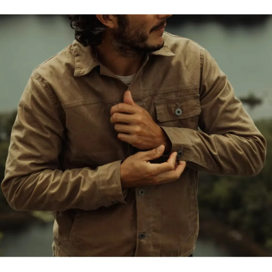 The Last Of Us Joel Miller Suede Leather Brown Jacket