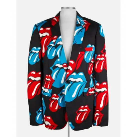 The Rolling Stones Tongue Blazer