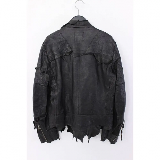 The Soloist Motorcycle Leather Jacket Black