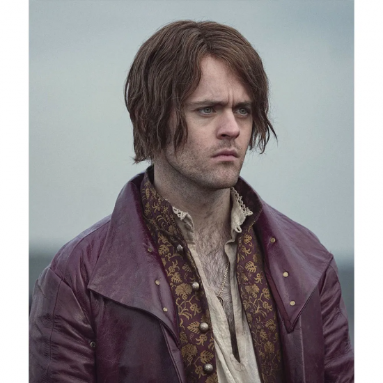 The Witcher Joey Batey Maroon Coat