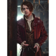 The Witcher Joey Batey Maroon Coat