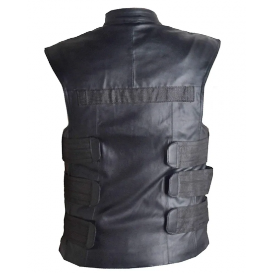 Thomas Janes The Punisher Leather Vest