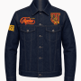 Tuskegee University Golden Tigers Style Denim Jacket - Unisex