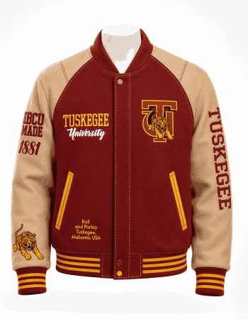 Tuskegee University Golden Tigers Style Jacket - Unisex