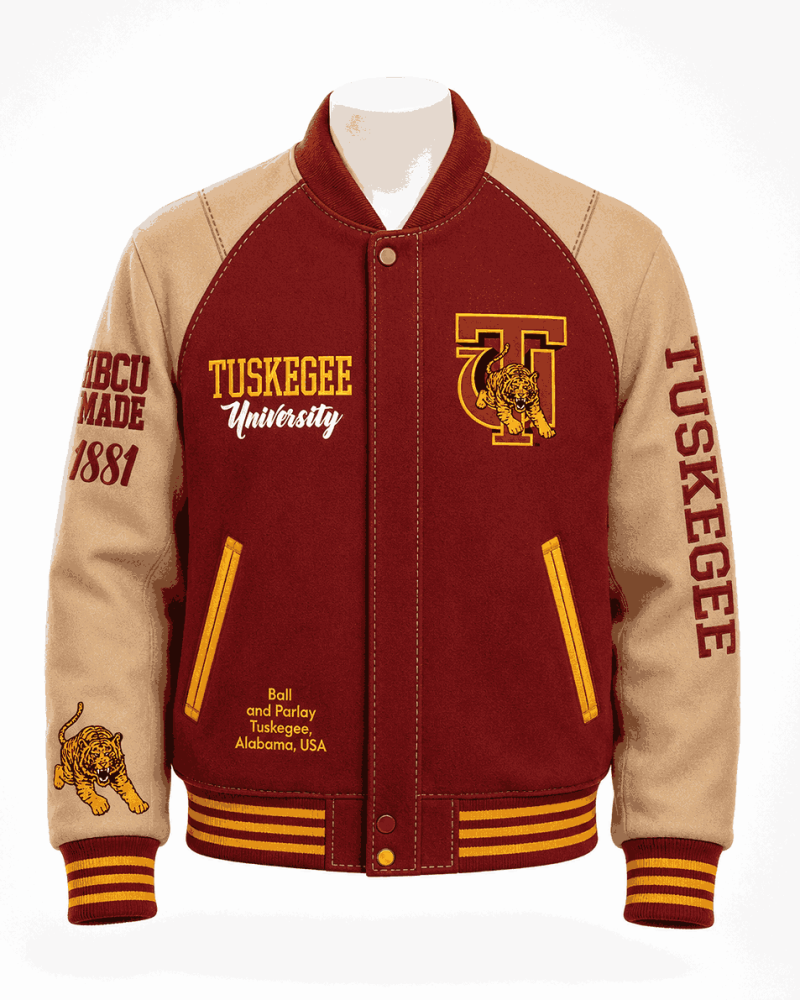 Tuskegee University Golden Tigers Style Jacket - Unisex