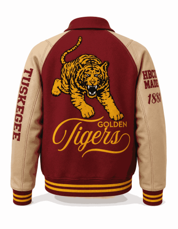 Tuskegee University Golden Tigers Style Jacket - Unisex