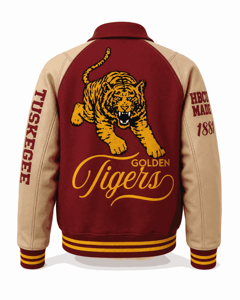 Tuskegee University Golden Tigers Style Jacket - Unisex