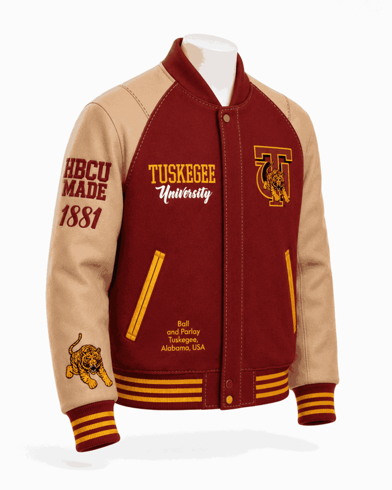 Tuskegee University Golden Tigers Style Jacket - Unisex