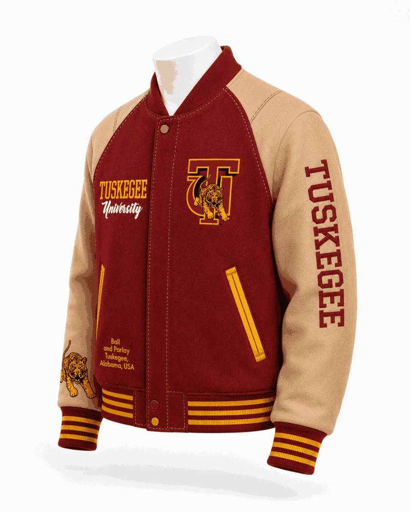 Tuskegee University Golden Tigers Style Jacket - Unisex