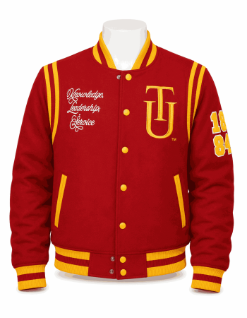 Tuskegee University Style Varsity Jacket - Unisex