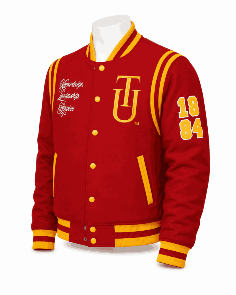 Tuskegee University Style Varsity Jacket - Unisex