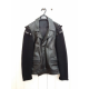 Undercove Ethnic Black Leather Rider Jacket