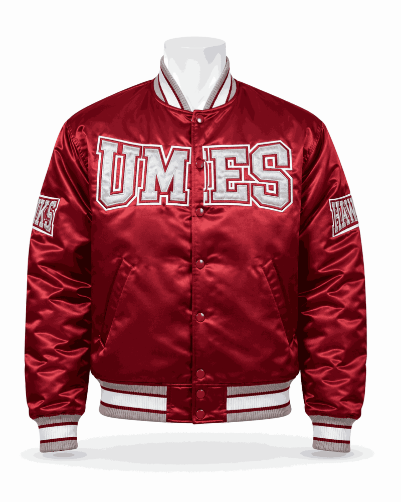 University of Maryland Eastern Shore Style Satin Jacket